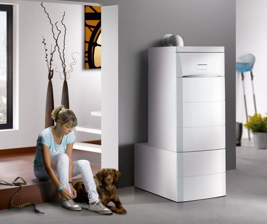 The modern design of solid fuel boilers will allow them to fit into any living space