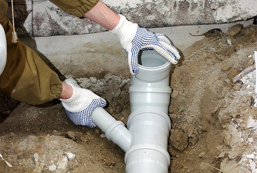 DIY installation of a private house sewage system