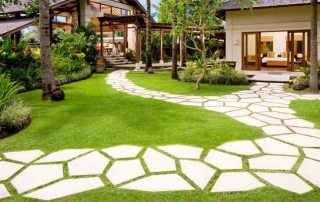 DIY garden paths at low cost