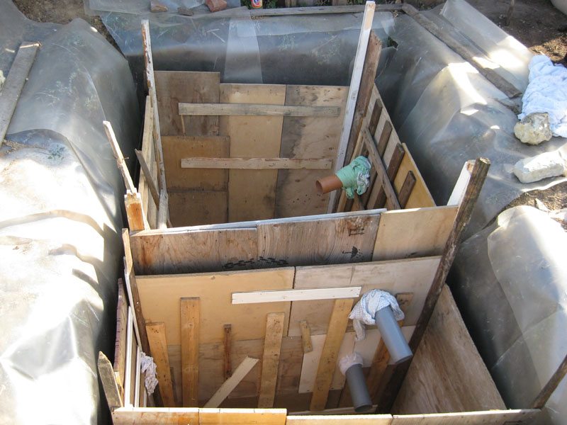 Step 3: installation of the formwork
