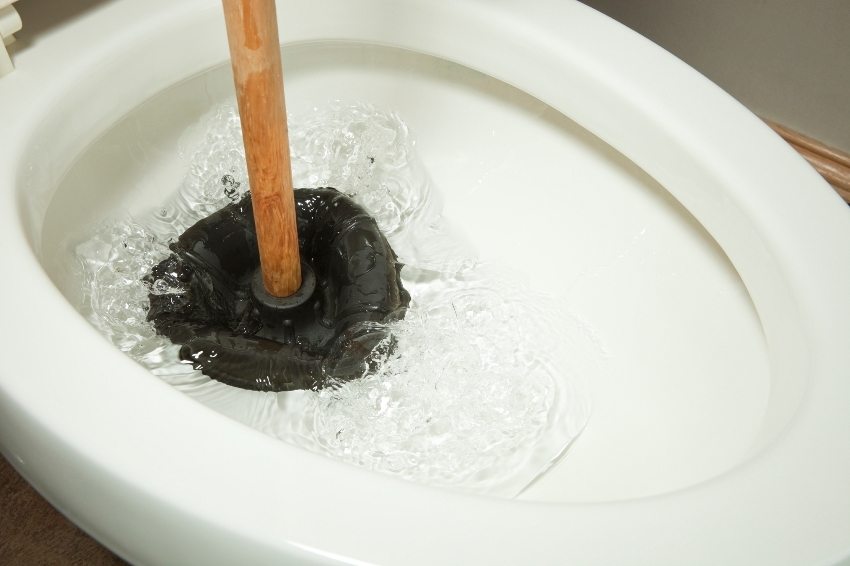 The plunger is the easiest method for cleaning the sewer