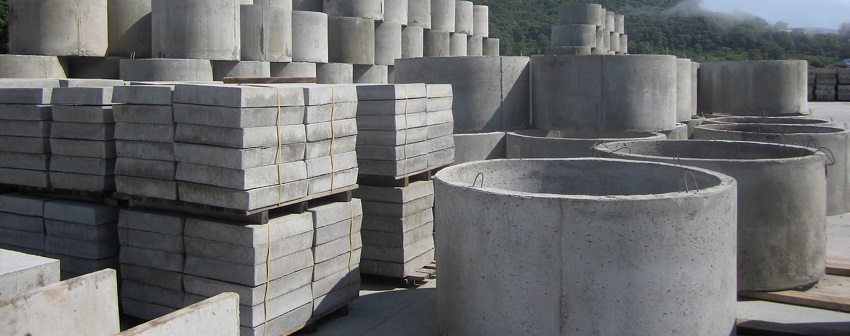Concrete products - the basis of construction