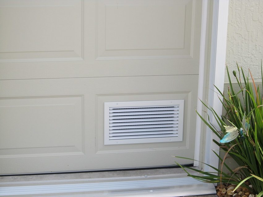 Ventilacijske rešetke na vratima - jednostavno rješenje za pitanje svježeg zraka u garaži