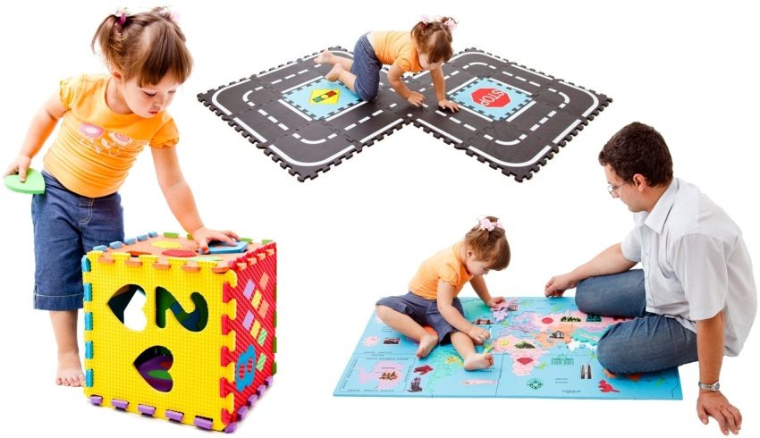 Mekani tepih može se lako rastaviti, dijete će od njega po volji moći stvarati razne elemente igre