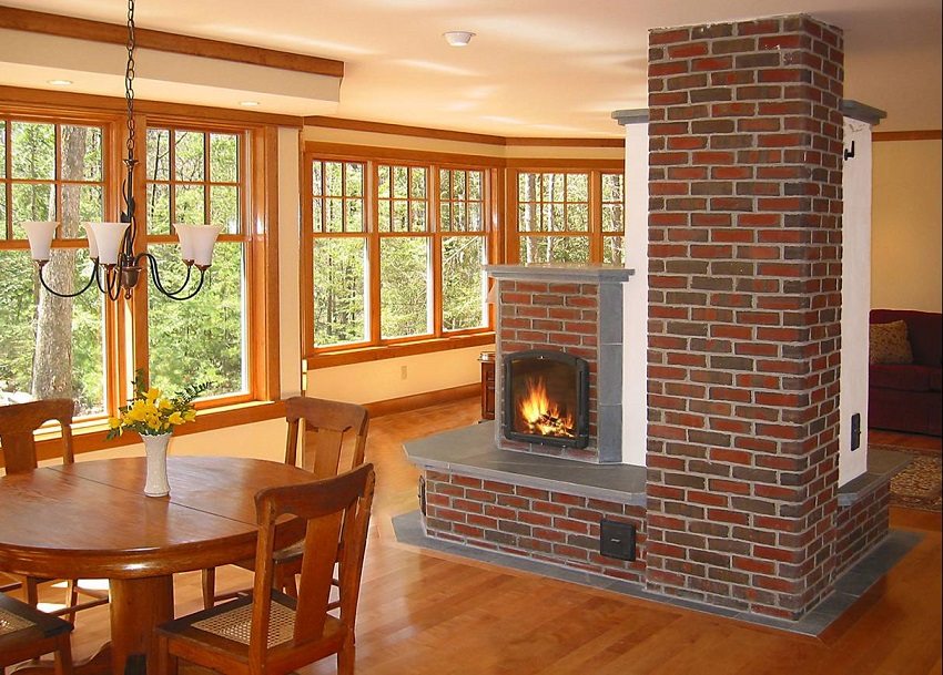 It is better to think about installing a modern brick oven at the design stage of the house, since it involves the arrangement of a chimney and air ducts