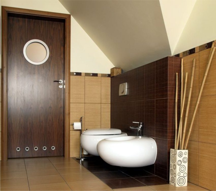 Za pravilnu izmjenu zraka na vratima kupaonice ugrađuju se ventilacijske rupe