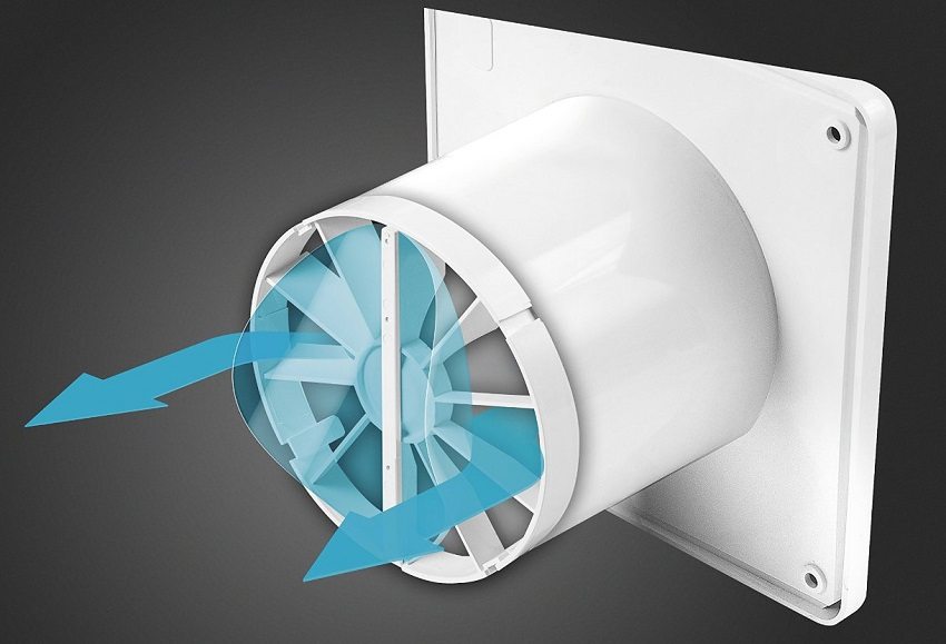 Ventilator će osigurati prisilni ispuh istrošenog zraka iz kupaonice