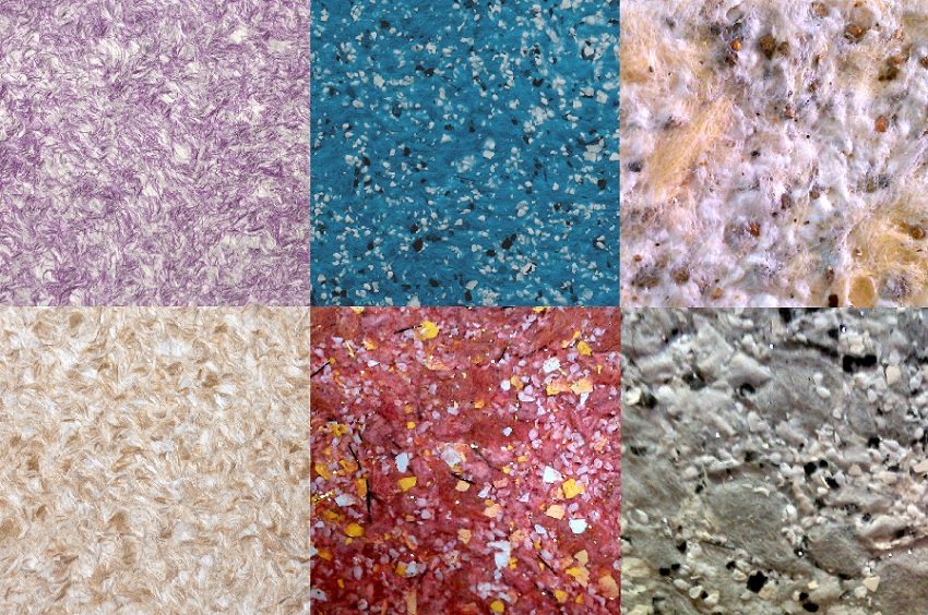 Liquid wallpaper of various textures and shades