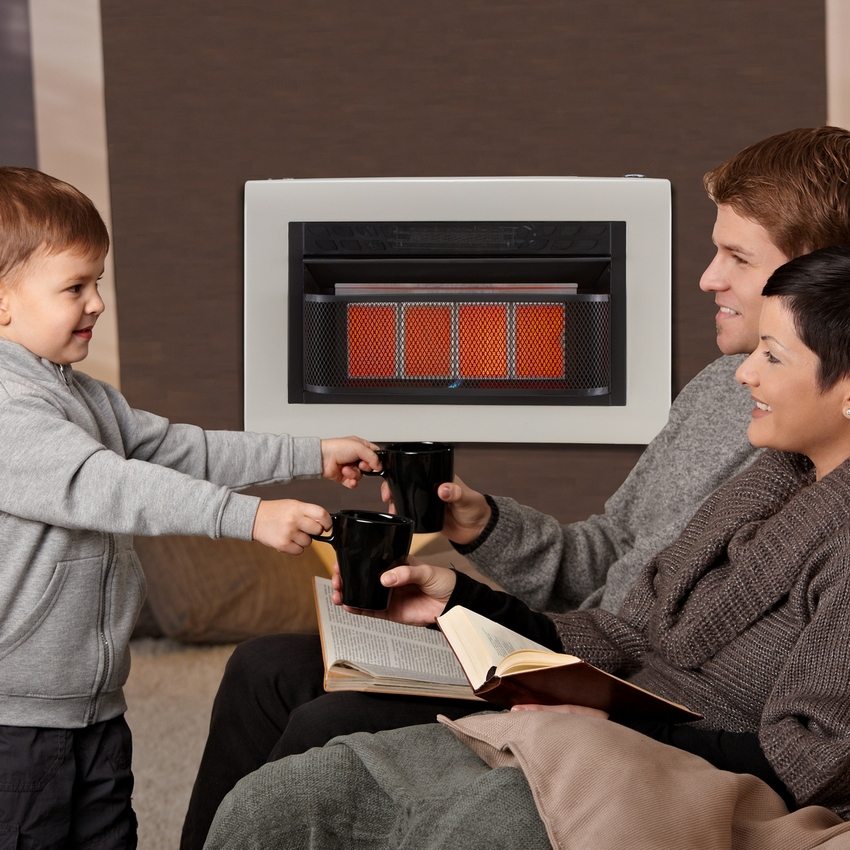 Using an infrared heater is a simple and effective way to maintain a comfortable room temperature