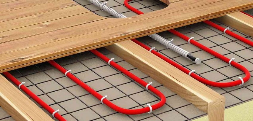 Underfloor heating cable system