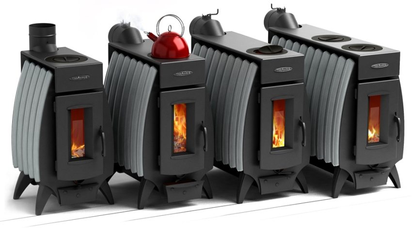 Wood-burning ovens Termofor with cooking surface
