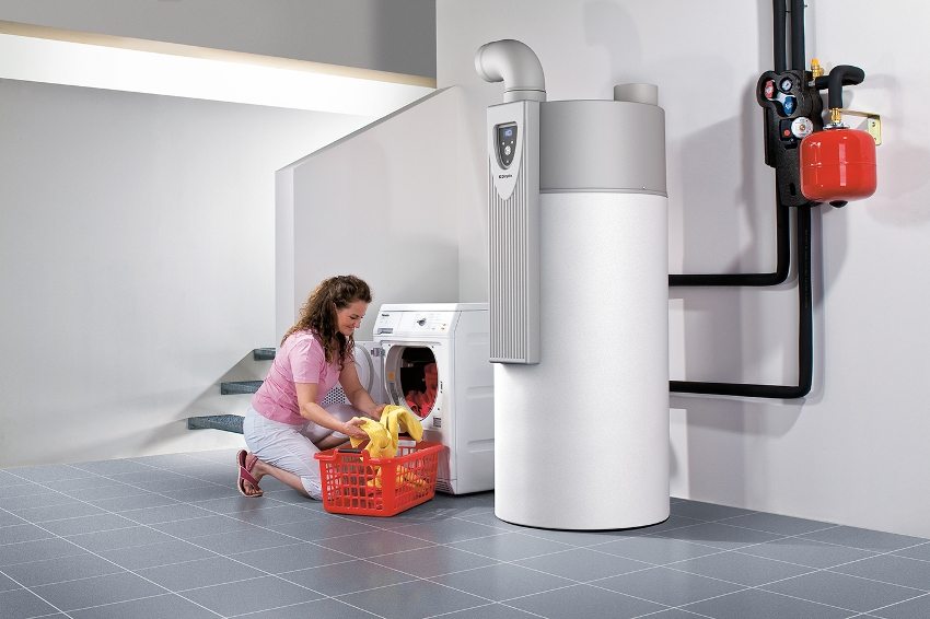 It is better to install a floor-standing gas boiler in a separate room.