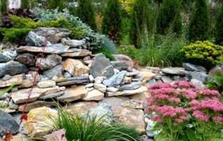 Alpine slide with stones in the country with your own hands: a photo of rockeries with step-by-step instructions
