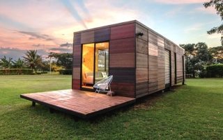 Rumah modular untuk kehidupan sepanjang tahun: perumahan mampu milik moden