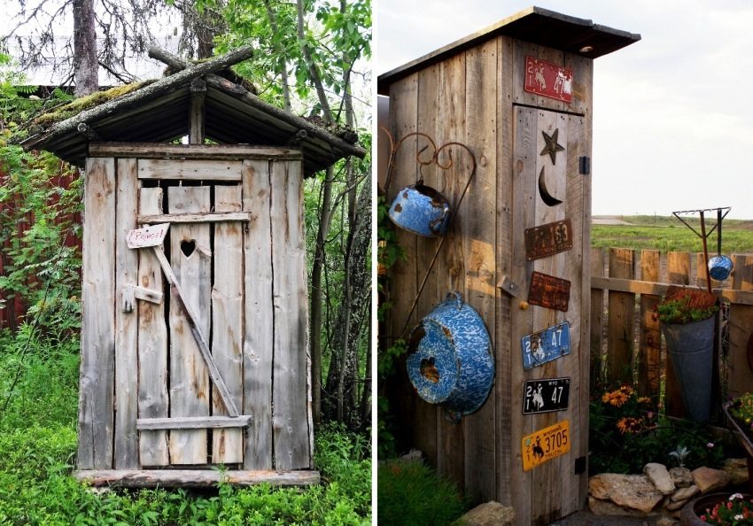 Primjeri DIY toaleta izrađenih od drveta