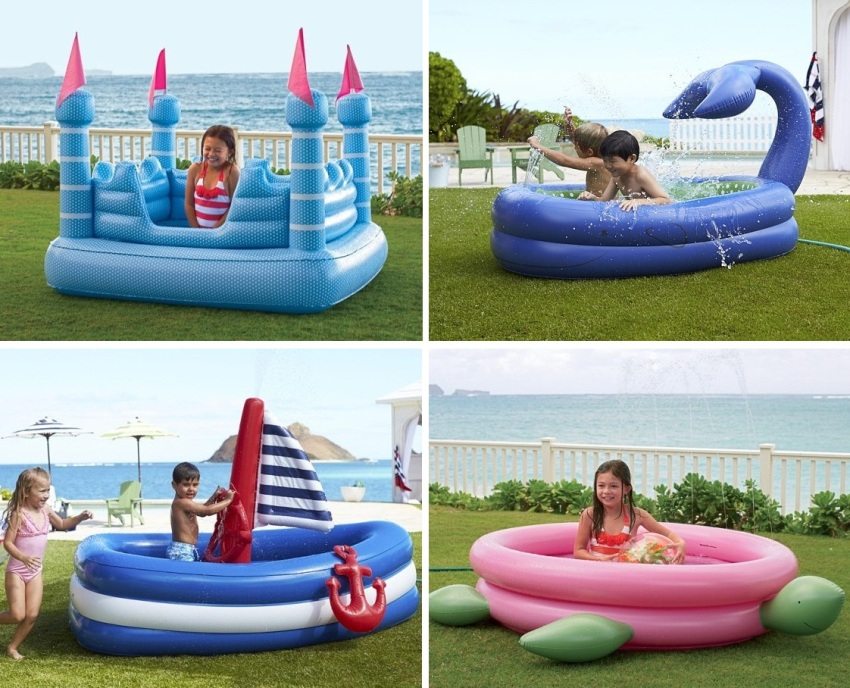 The modern market offers a wide selection of children's inflatable pools
