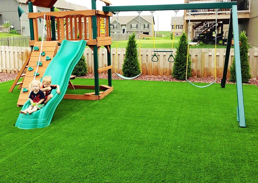 Artificial turf is a great replacement for natural turf