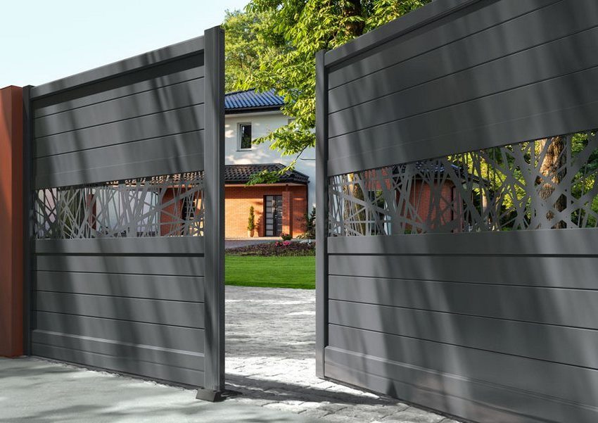 Double-leaf swing gates are the most common version of such designs.