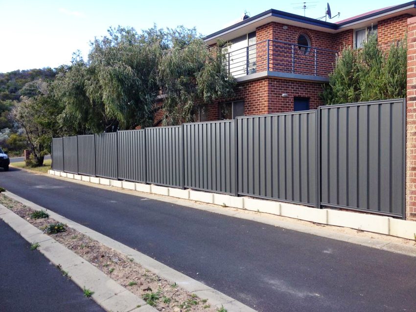 The metal profile can withstand any weather conditions