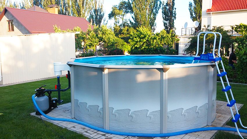 Montažni bazen s profesionalnim sustavom za filtriranje vode