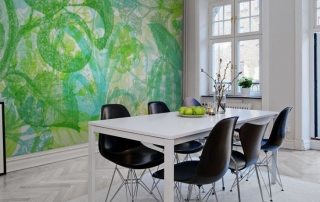 3D photo wallpaper for walls: photo-catalog of interiors, design techniques in decoration