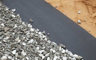 Geotextile for drainage (geotextile): varieties and features of the material