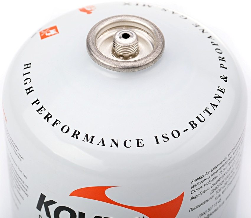 Kovea cylinder with isopropane gas mixture