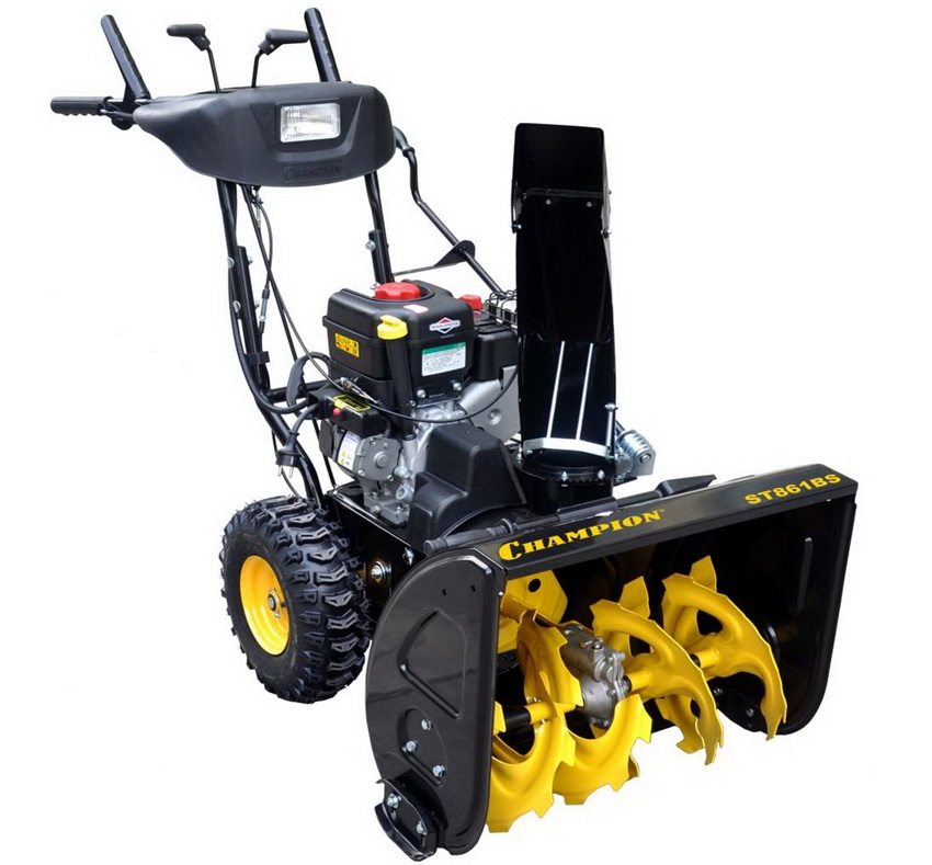 Champion snowblowers are very popular due to their good value for money