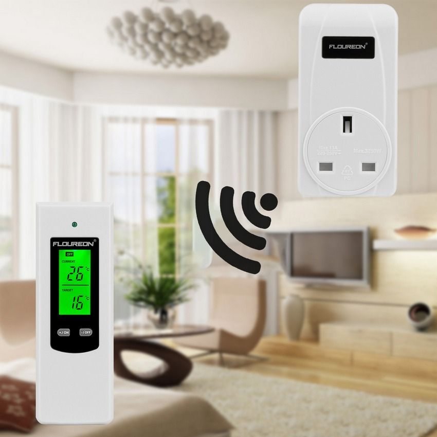 Convenient in operation are models of thermostats with remote control