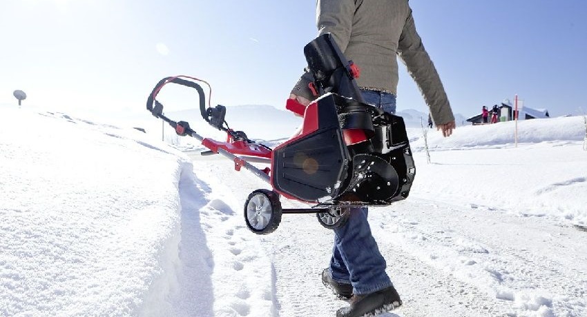 Storing your snow blower properly will extend its life