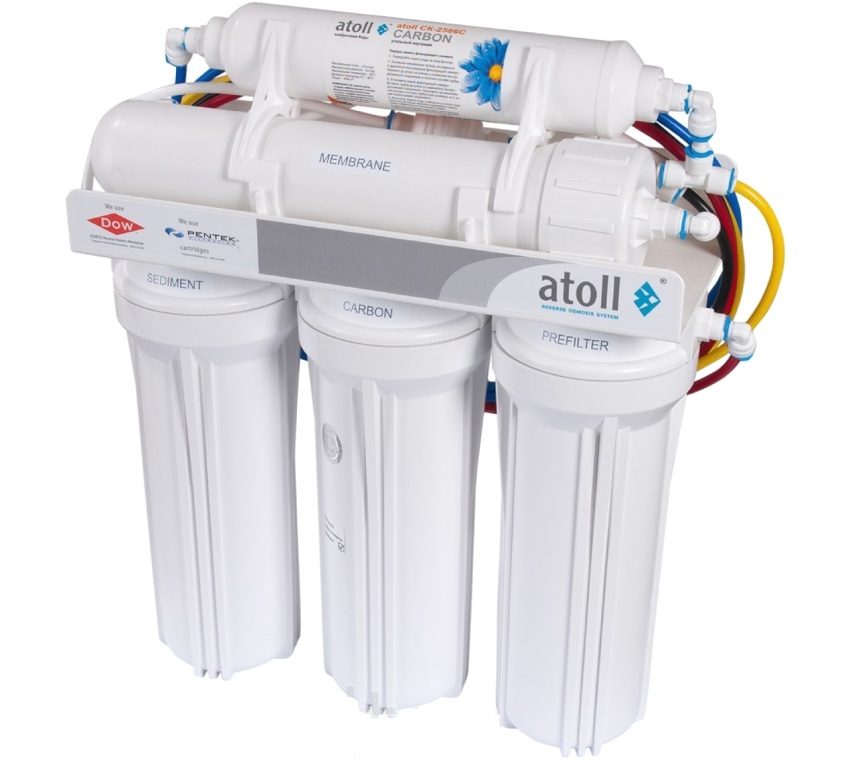 The Atoll A-550 STD water filter features high performance