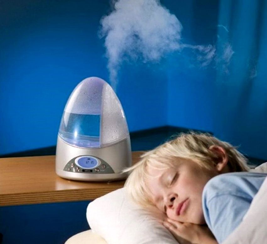 It is especially important to monitor the humidity level in the bedroom and children's room.