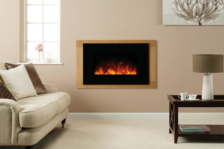 Fireplace wall heater