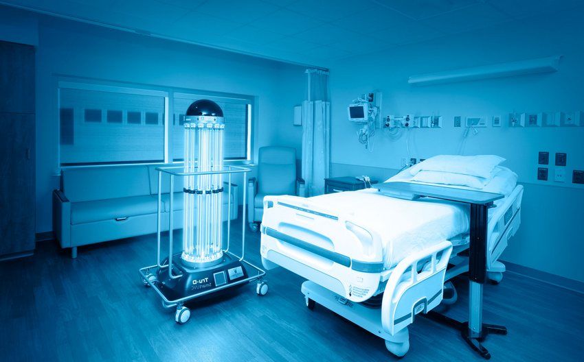 UV lampe otvorenog tipa često se koriste u zdravstvenim ustanovama