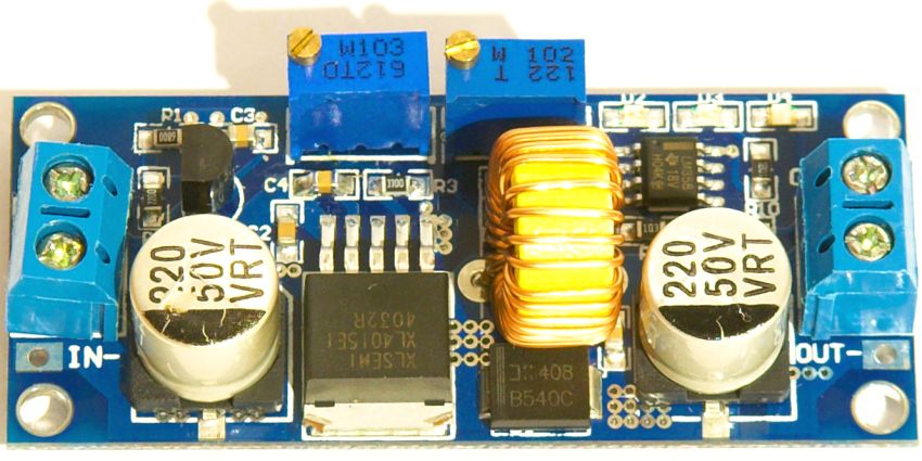 On-chip low voltage driver