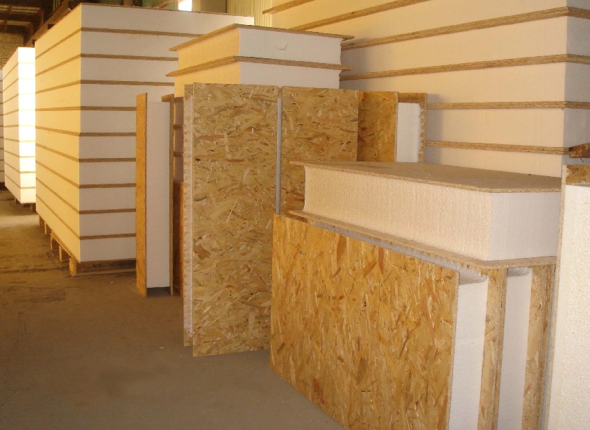 OSB panel and enopolystyrene - the basis of SIP panels