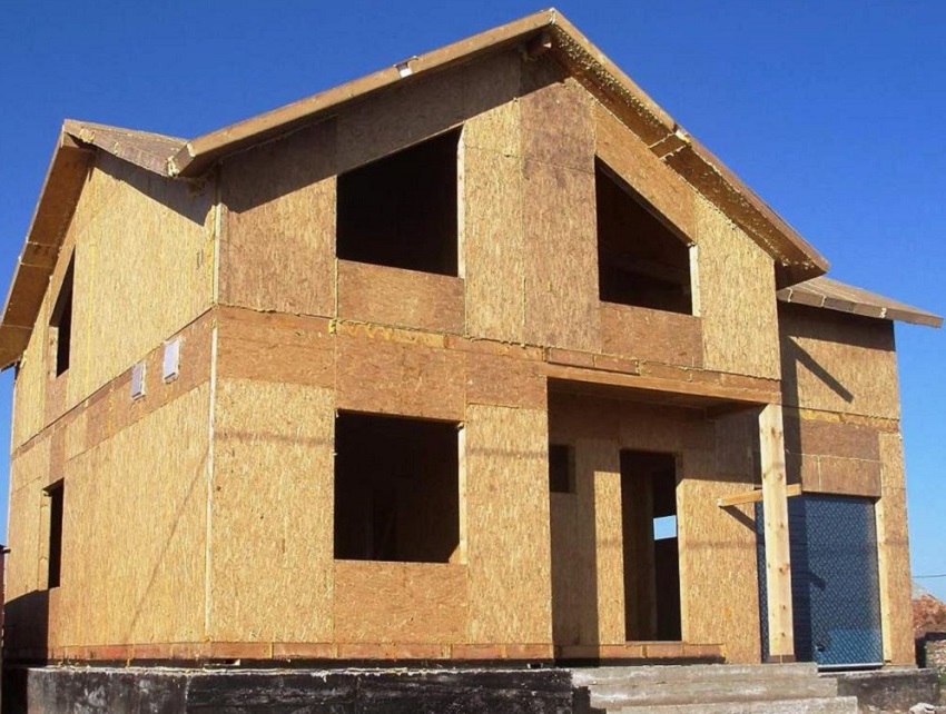 Konstrukcije (zidovi, podovi, krovovi) mogu se graditi od SIP ploča bez okvira