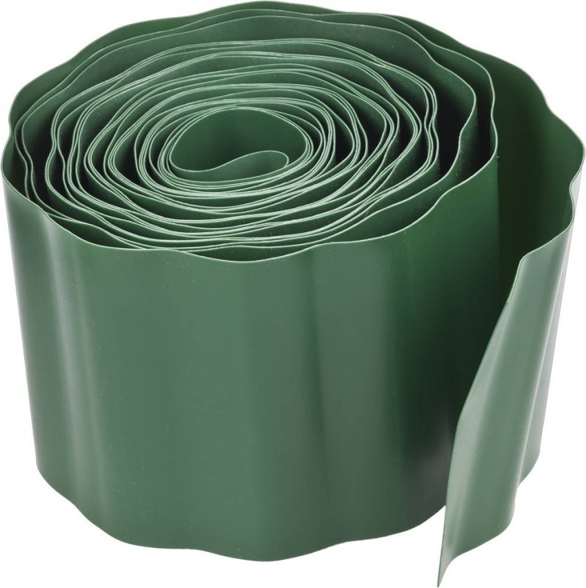 Garden tape is a flexible PVC-based curb