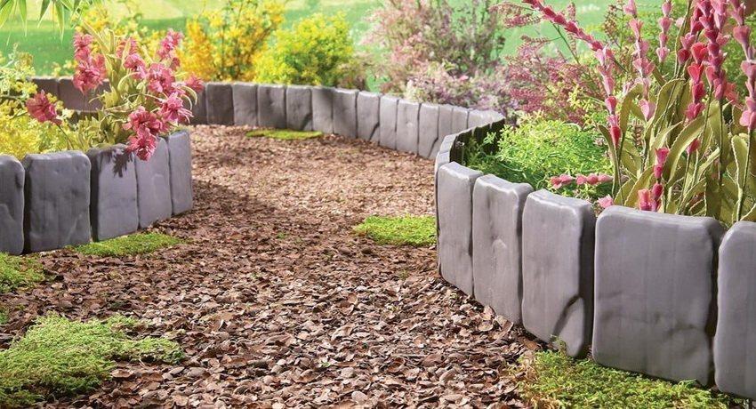 Durable and environmentally friendly stone curb