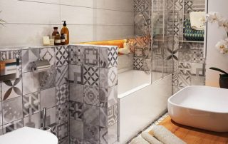 Bathroom design: photos of the best interior tiling