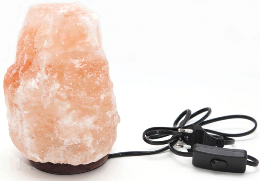 A salt lamp is a natural air ionizer, the principle of which is to release ions and microparticles of salt from the lamp surface into the surrounding space