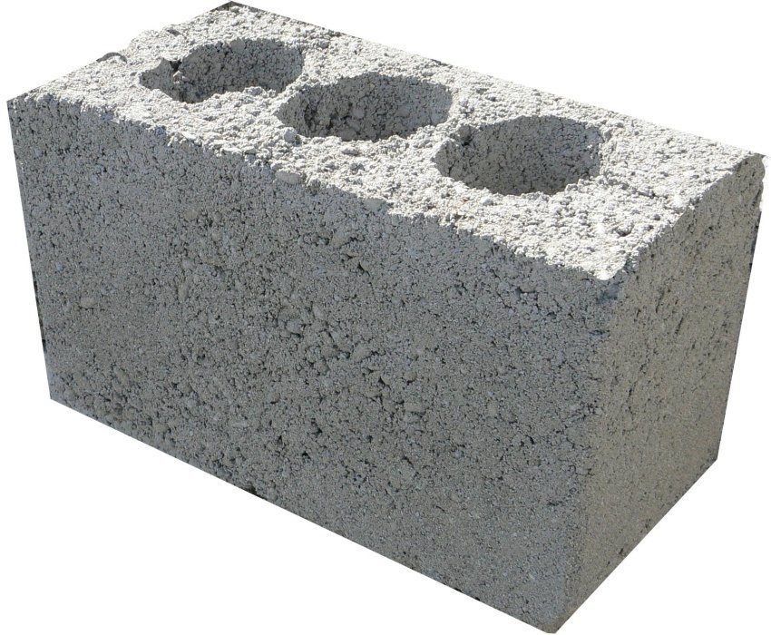Hollow cinder block is ideal for building walls and partitions