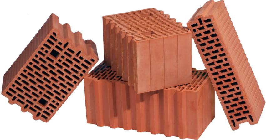 Ceramic blocks can be of various sizes and shapes