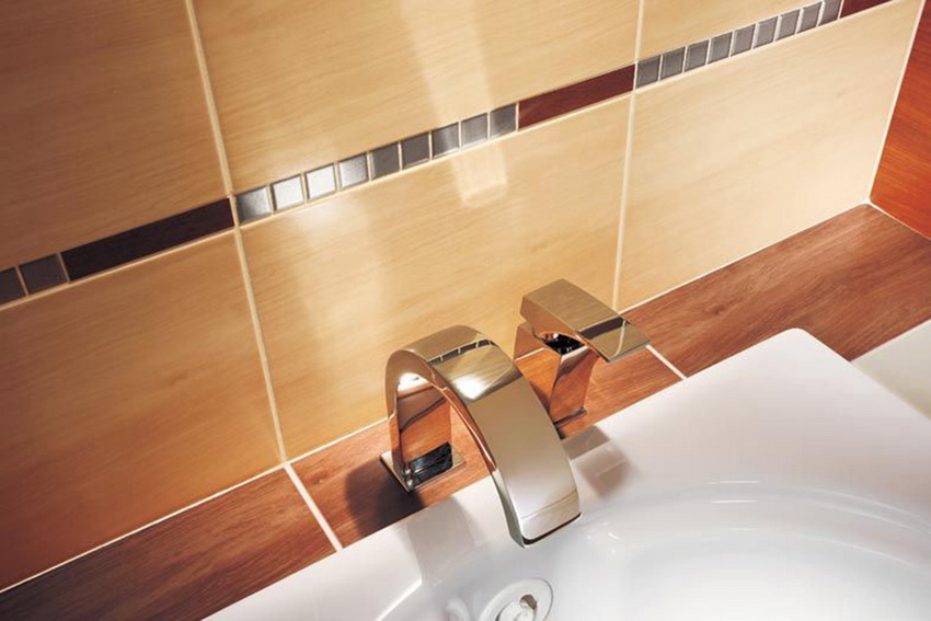 Ceramic border provides reliable, high quality protection to prevent water from leaking through joints