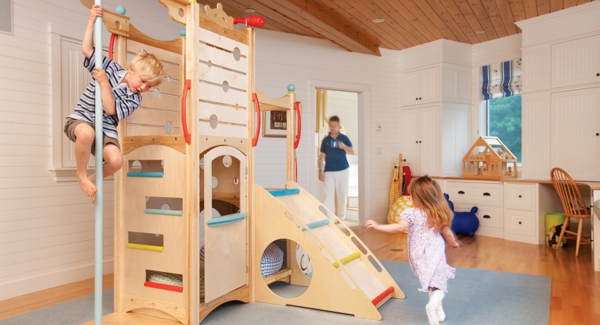 Sportski kutak za djecu u stanu: kako pravilno organizirati prostor