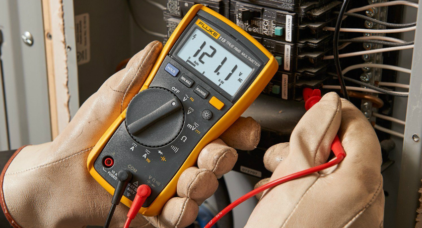 Electric multimeter: tester for various electrical measurements