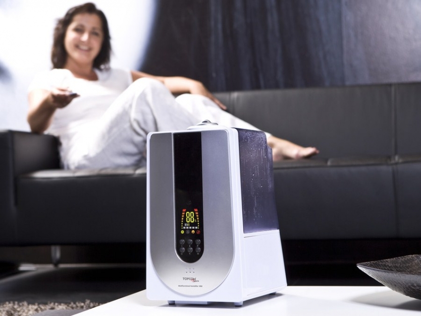 The air ionizer saturates oxygen with positively charged particles, which are necessary for a person for the normal functioning of the body