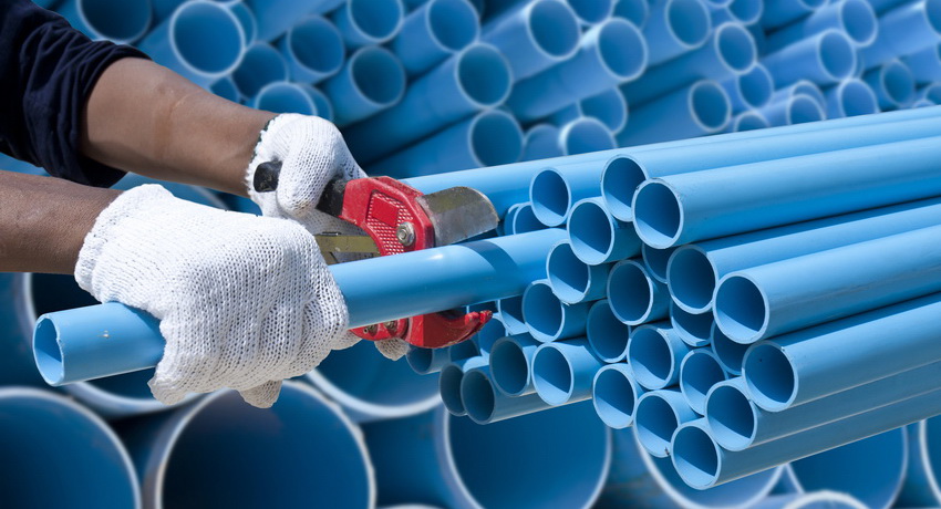 Manufacturers produce PVC pipes of various sizes, for all sewage options