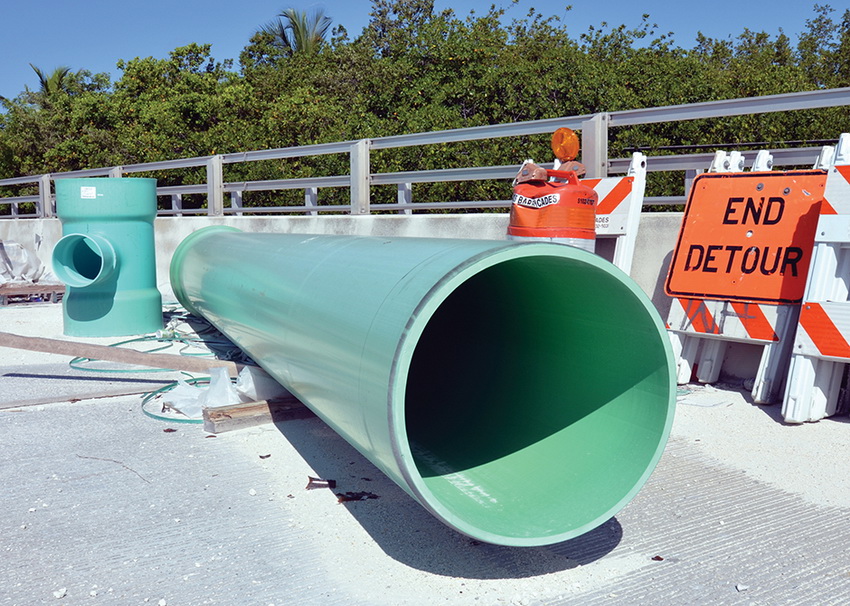 Pipes marked SN 8 are used for laying sewage in industrial areas