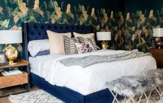 Wallpaper in the bedroom: photos in the interior and design recommendations